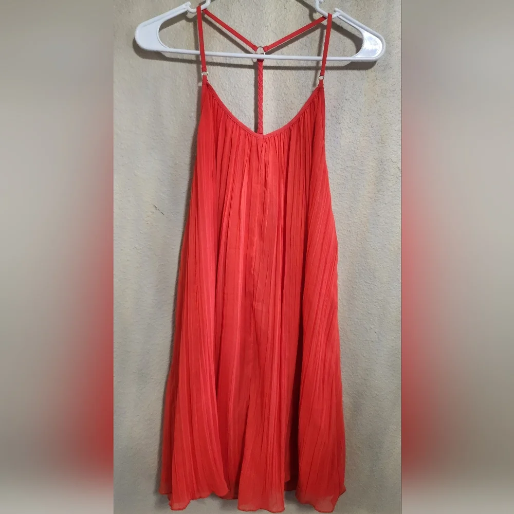 Abercrombie & Fitch Racerback Pleated Dress - Picture 2 of 8